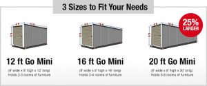 3 Sizes To Fit Your Storage Needs